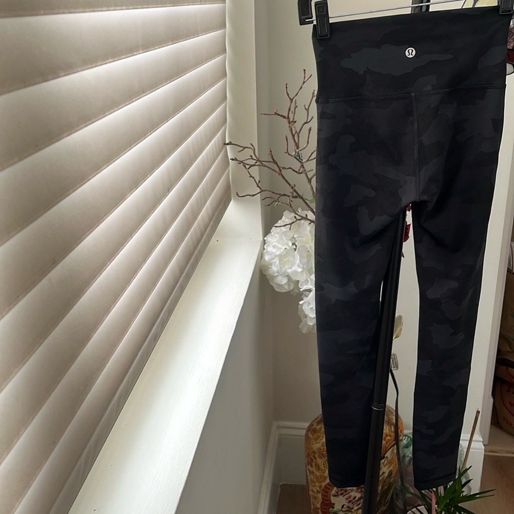 Lululemon Wunder Under High-Rise Tight Full-On Luxtreme Black Gray